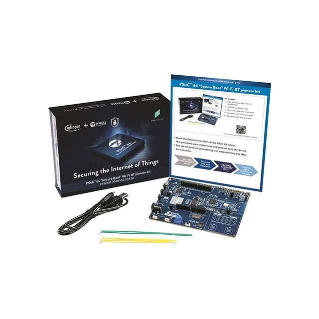 CY8CKIT-064B0S2-4343W Infineon Technologies  Cartes de kits d'évaluation et de développement RF